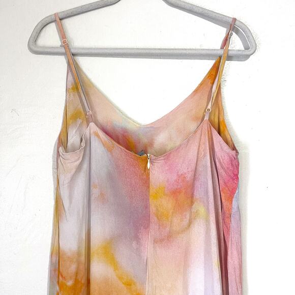Anthropologie X Blank London BL-NK Sonrisa Tie Dyed Jumpsuit in Multi Size L - Picture 4 of 10